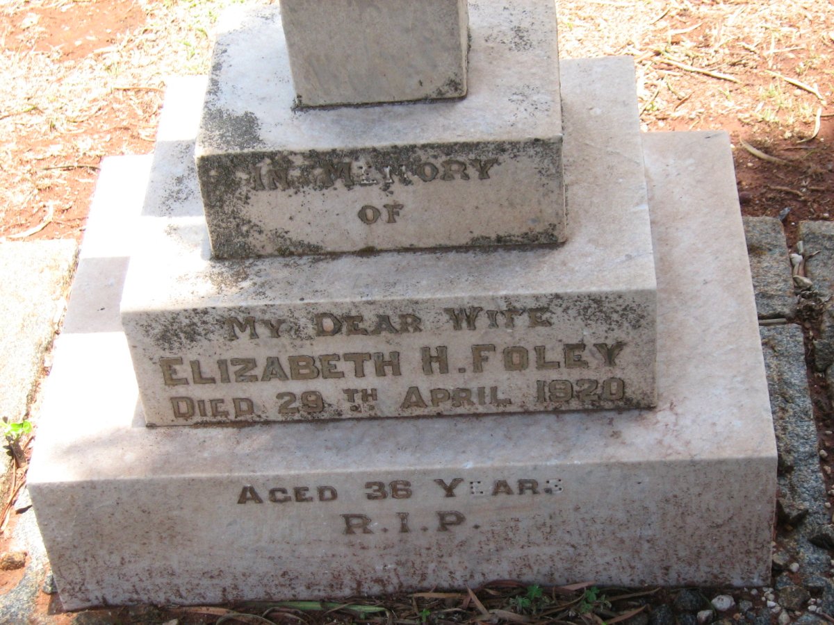 FOLEY Elizabeth H. -1920