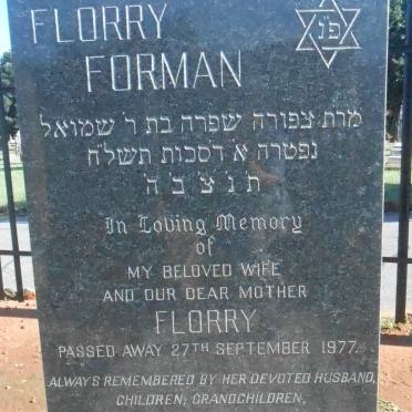 FORMAN Florry -1977