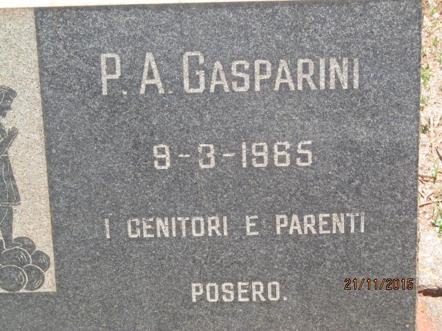 GASPARINI P.A. -1965