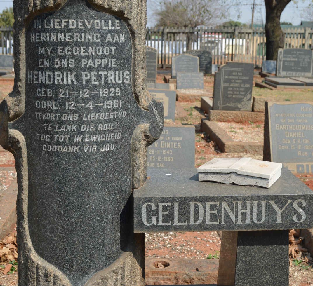 GELDENHUYS Hendrik Petrus 1929-1961