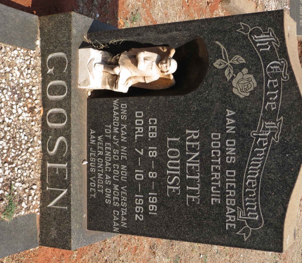 GOOSEN Reinette Louise 1961-1962