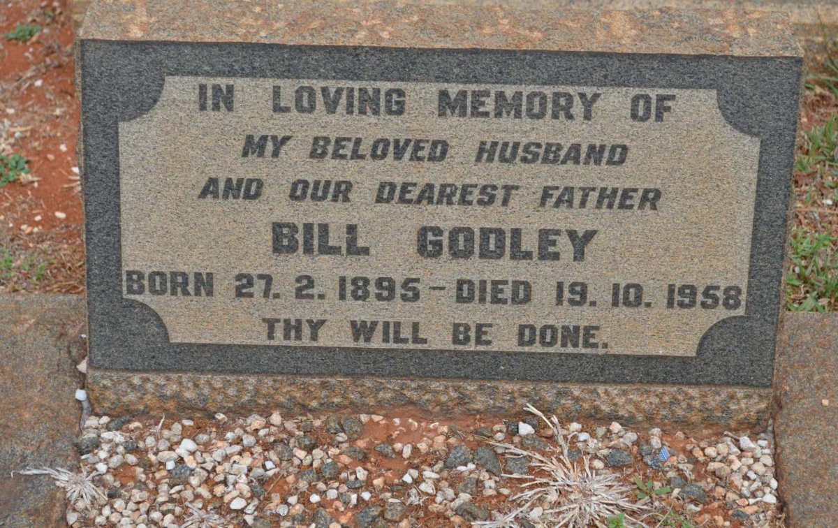 GODLEY Bill 1895-1958