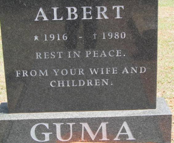 GUMA Albert 1916-1980