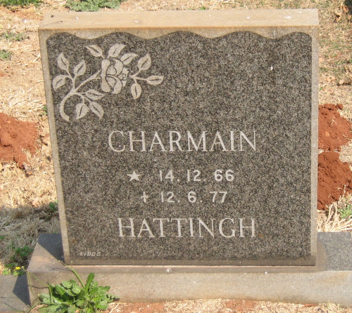 HATTINGH Charmain 1966-1977