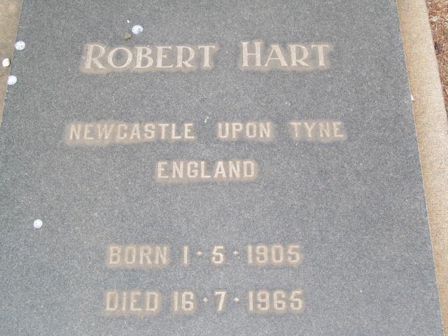 HART Robert 1905-1965