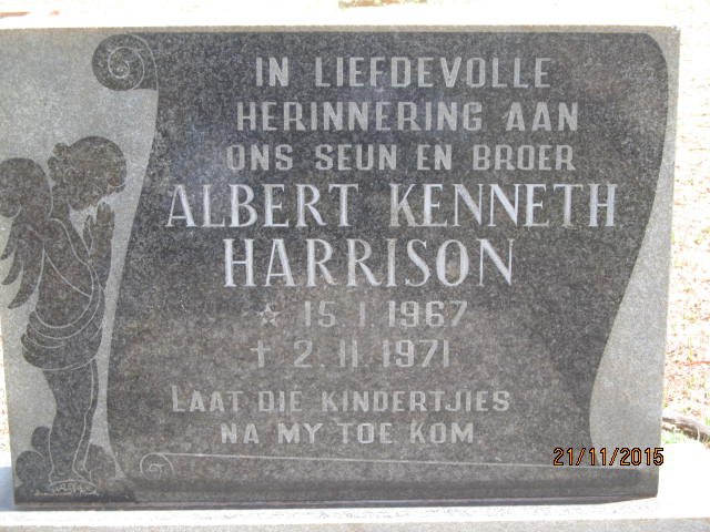 HARRISON Albert Kenneth 1967-1971