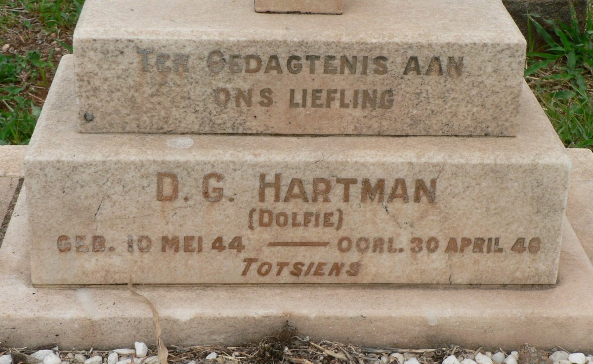 HARTMAN D.G. 1944-1946