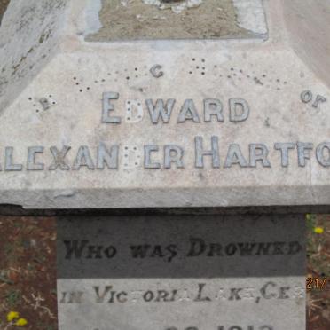 HARTFORD Edward Alexander -1912