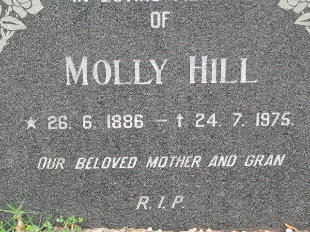 HILL Molly 1886-1975