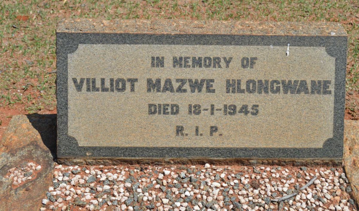 HLONGWANE Villiot Mazwe -1945