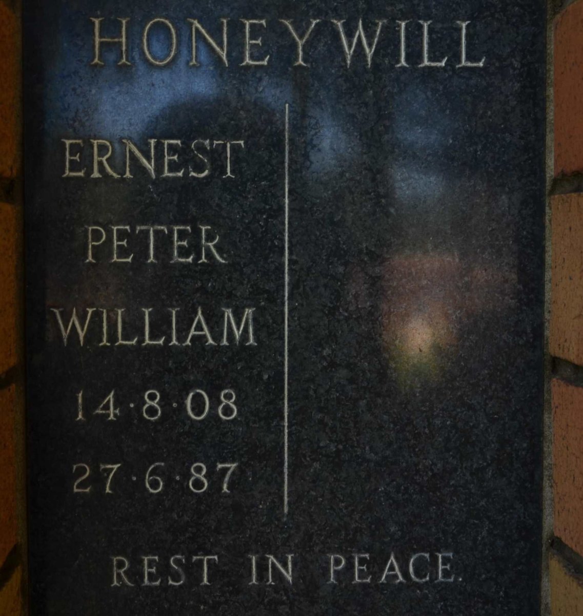 HONEYWILL Ernest Peter William 1908-1987
