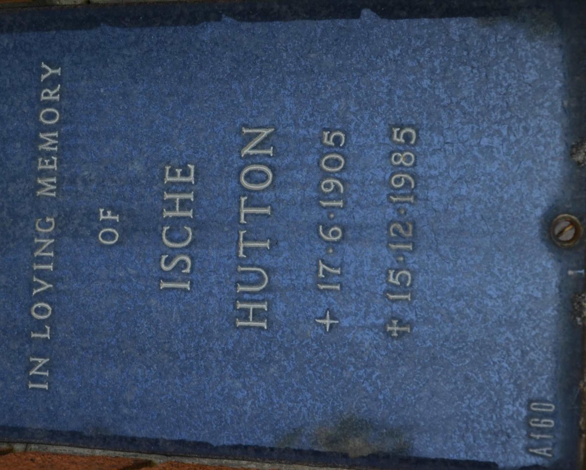 HUTTON Ische 1905-1985