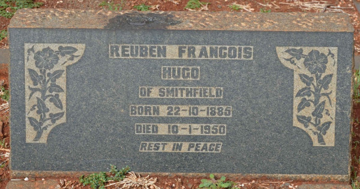 HUGO Reuben Francois 1885-1950