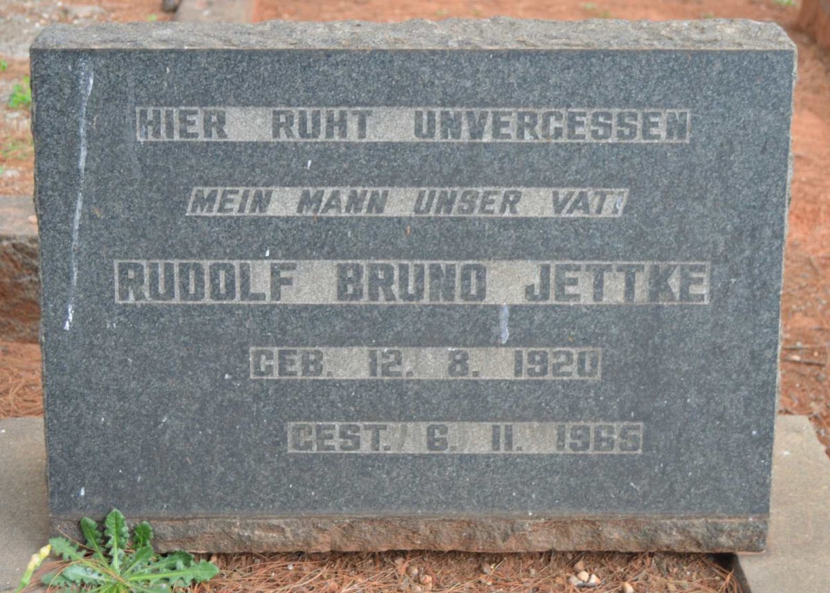 JETTKE Rudolf Bruno 1920-1965
