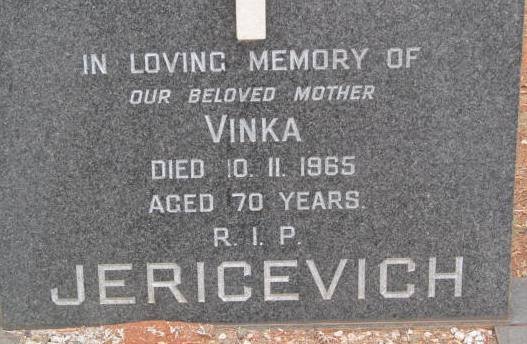 JERICEVICH Vinka -1965