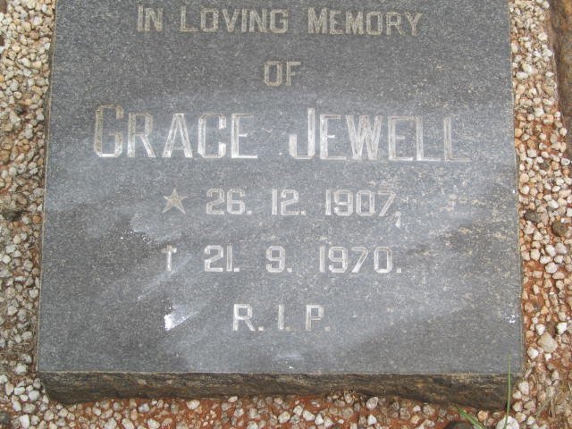 JEWELL Grace 1907-1970