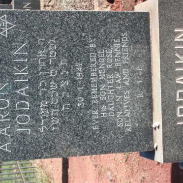 JODAIKIN Aaron -1947
