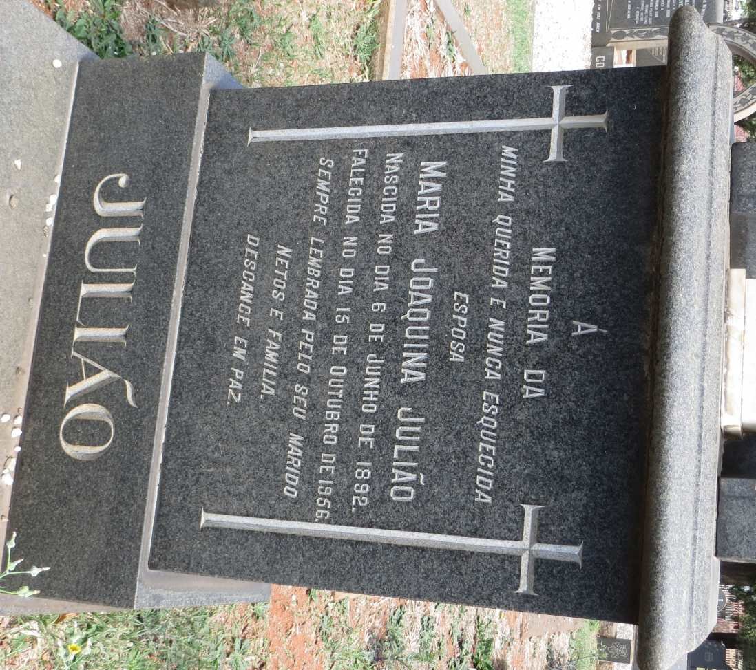 JULIÁO Maria Joaquina 1892-1956