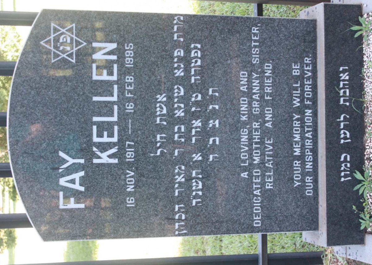 KELLEN Fay 1917-1995