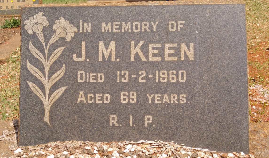 KEEN J.M. -1960