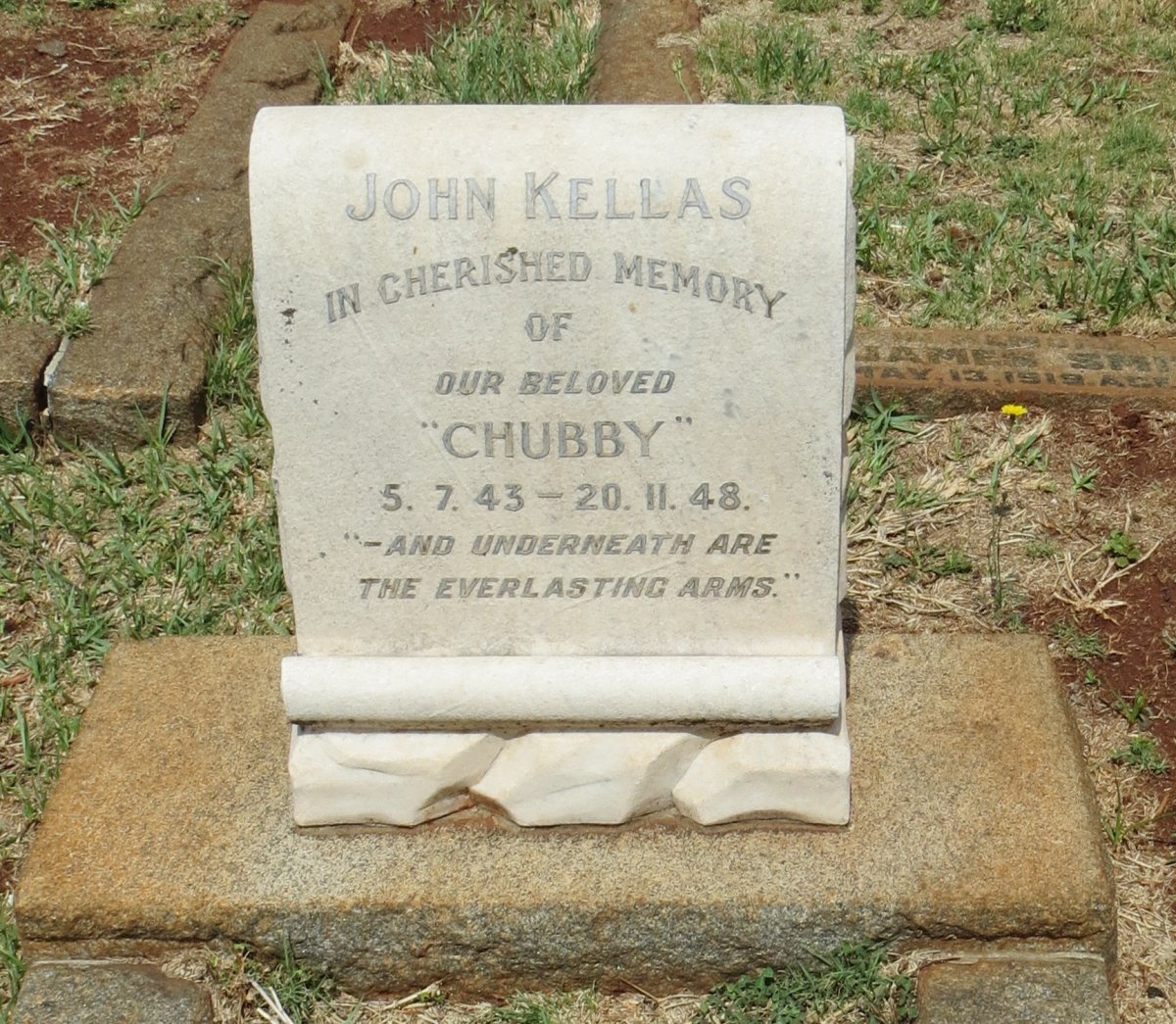 KELLAS John 1943-1948