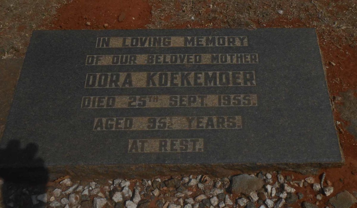 KOEKEMOER Dora -1955