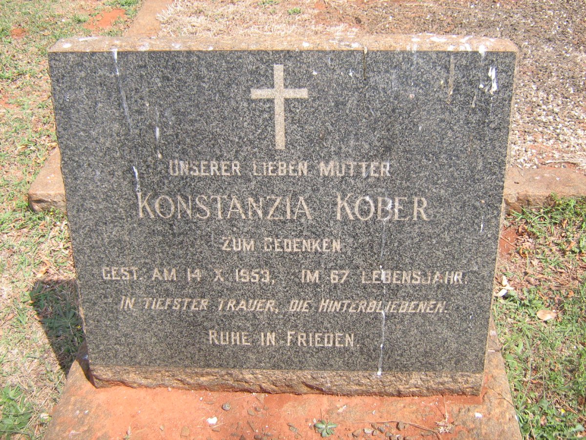 KOBER Konstanzia -1953