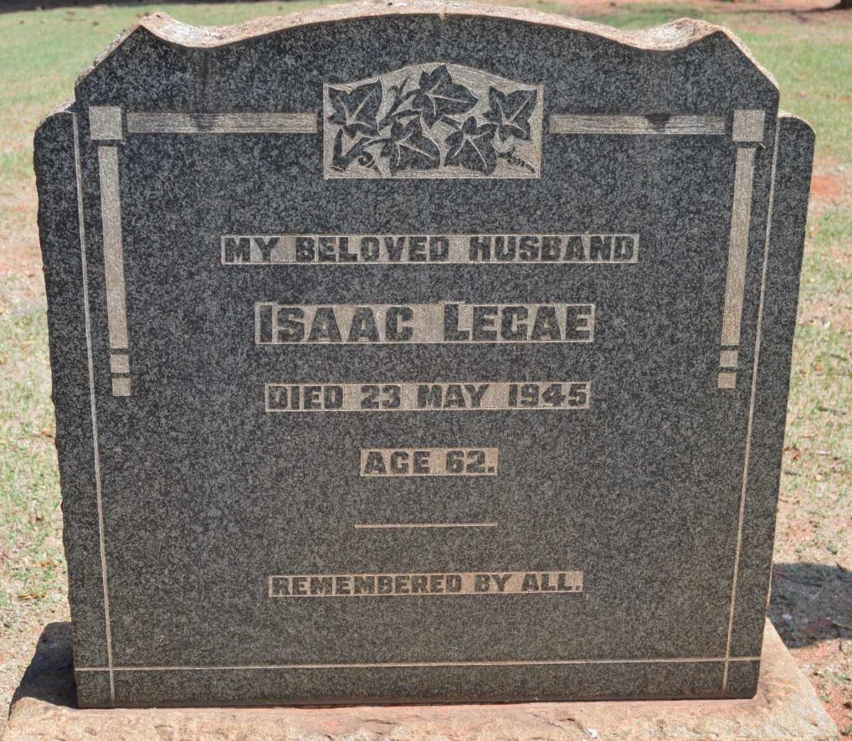 LEGAE Isaac -1945