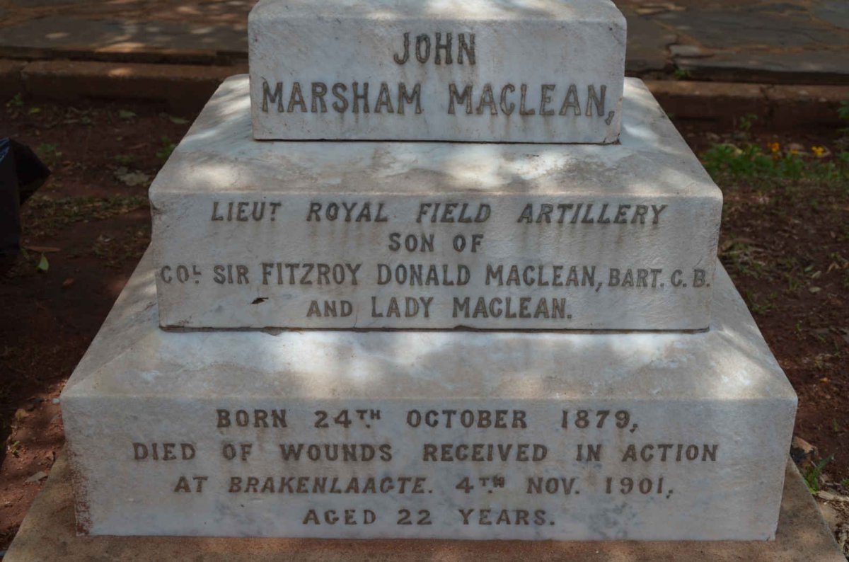 MacCLEAN John Marsham 1879-1901