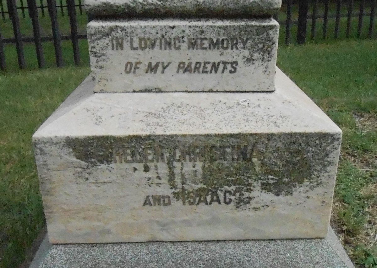 MUSGRAVE Isaac &amp; Helen Christina