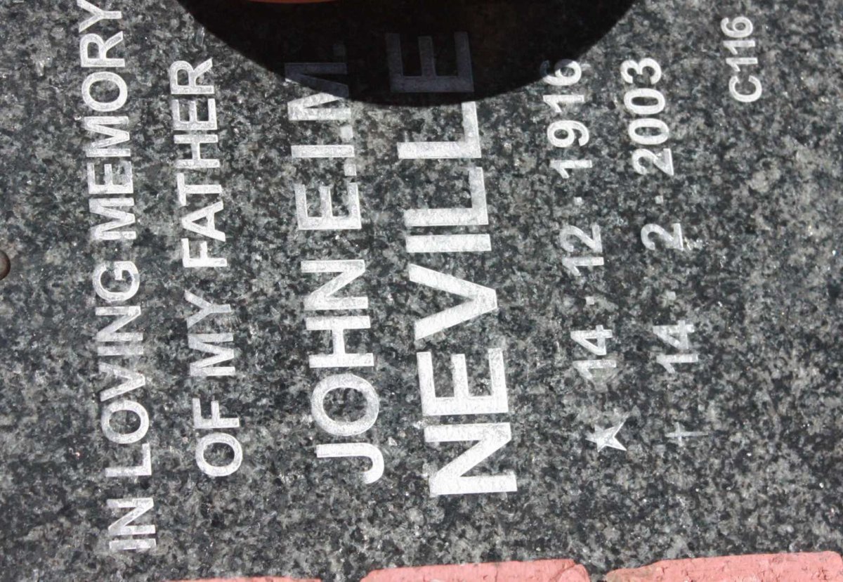 NEVILLE John E.I.M. 1916-2003