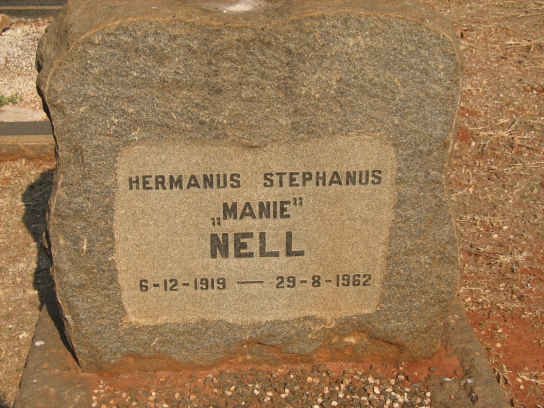 NELL Hermanus Stephanus 1919-1962