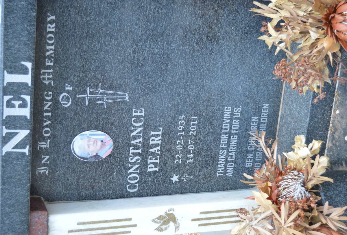 NEL Constance Pearl 1935-2011