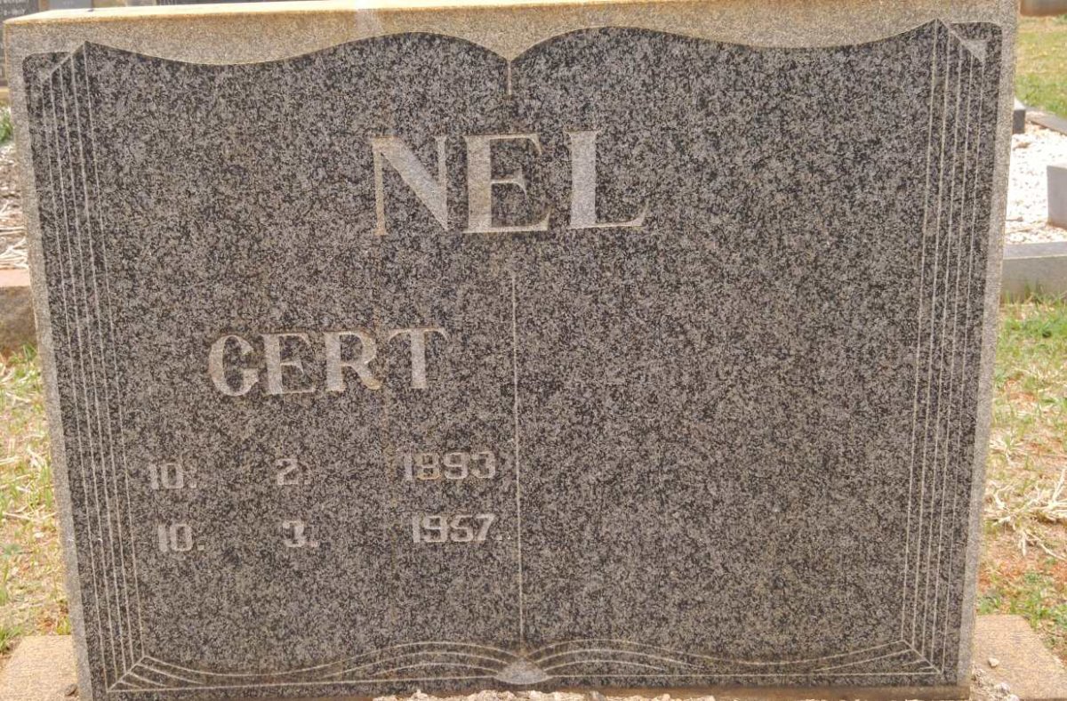 NEL Gert 1893-1957