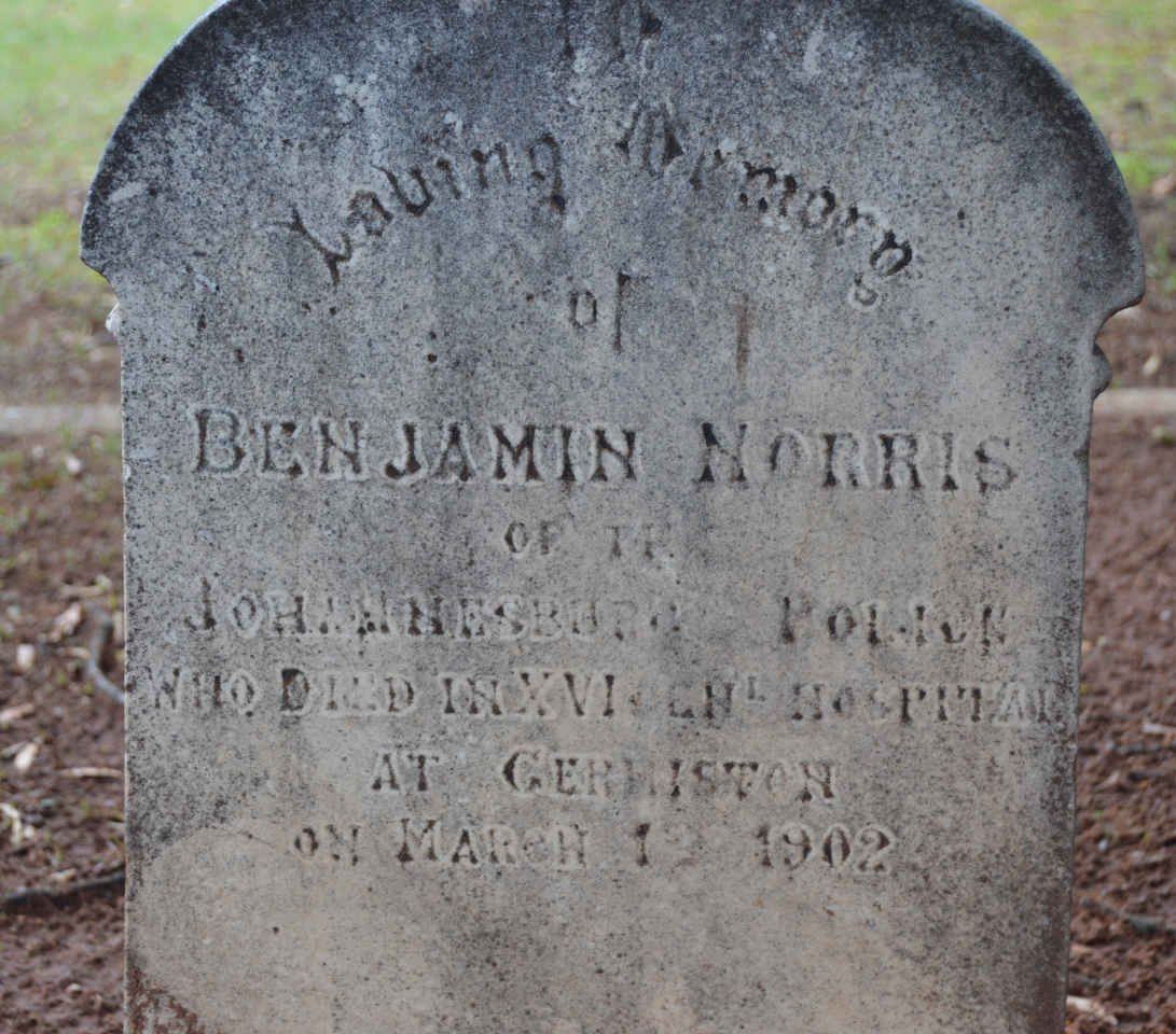 NORRIS Benjamin -1902