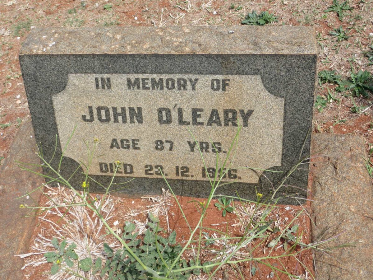 O'LEARY John -1956
