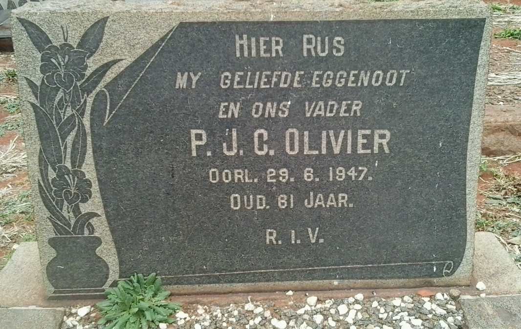 OLIVIER P.J.C. -1947