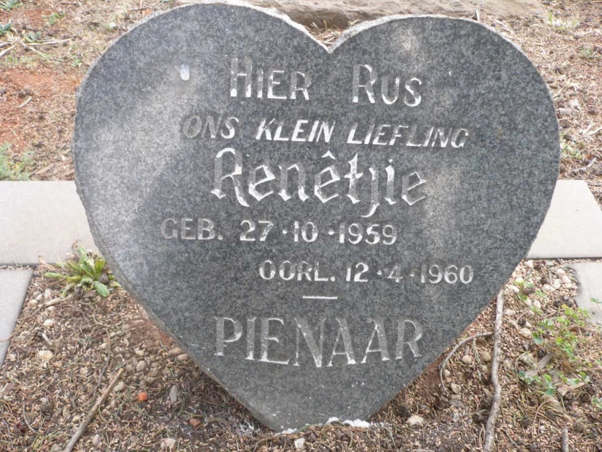 PIENAAR Renêtjie 1959-1960