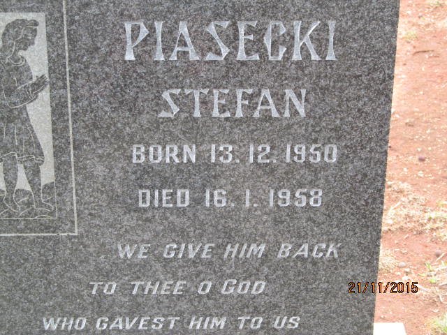 PIASECKI Stefan 1950-1958