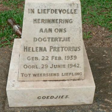 PRETORIUS Helena 1939-1942
