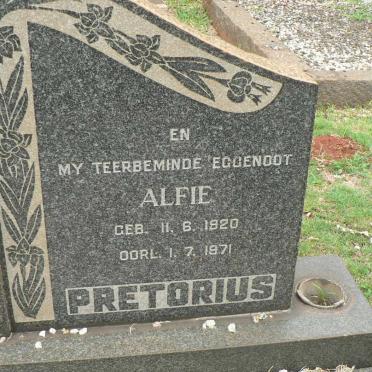 PRETORIUS Alfie 1920-1971