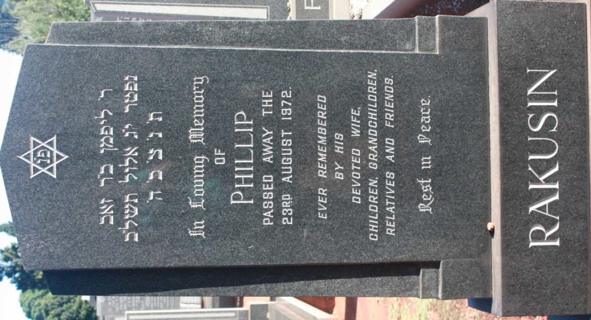 RAKUSIN Phillip -1972