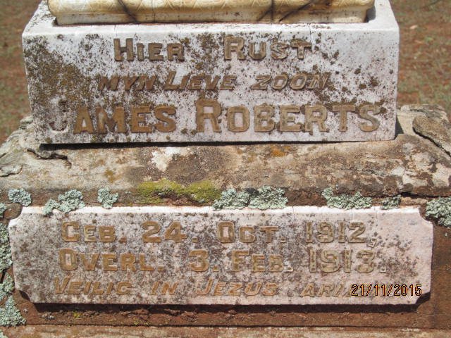 ROBERTS James 1912-1913
