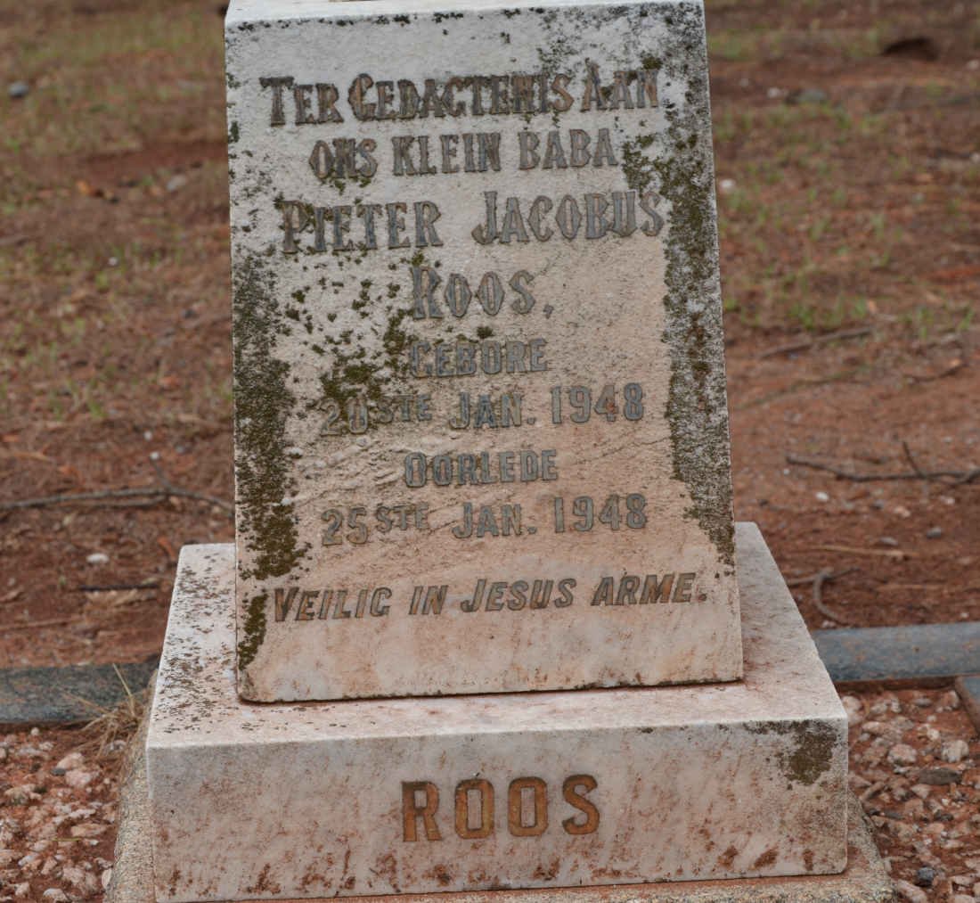 ROOS Pieter Jacobus 1948-1948
