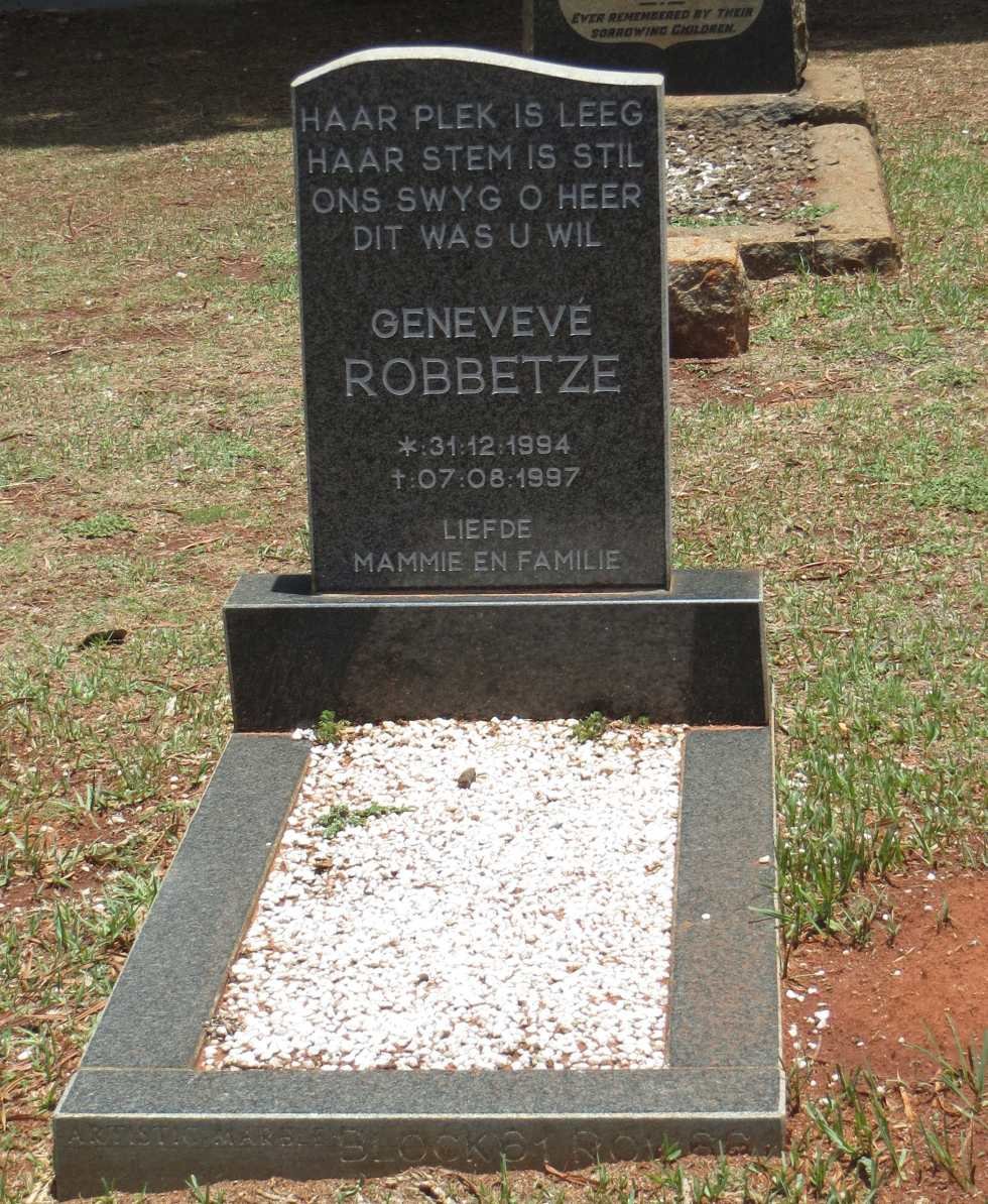 ROBBETZE Genevievé 1894-1897