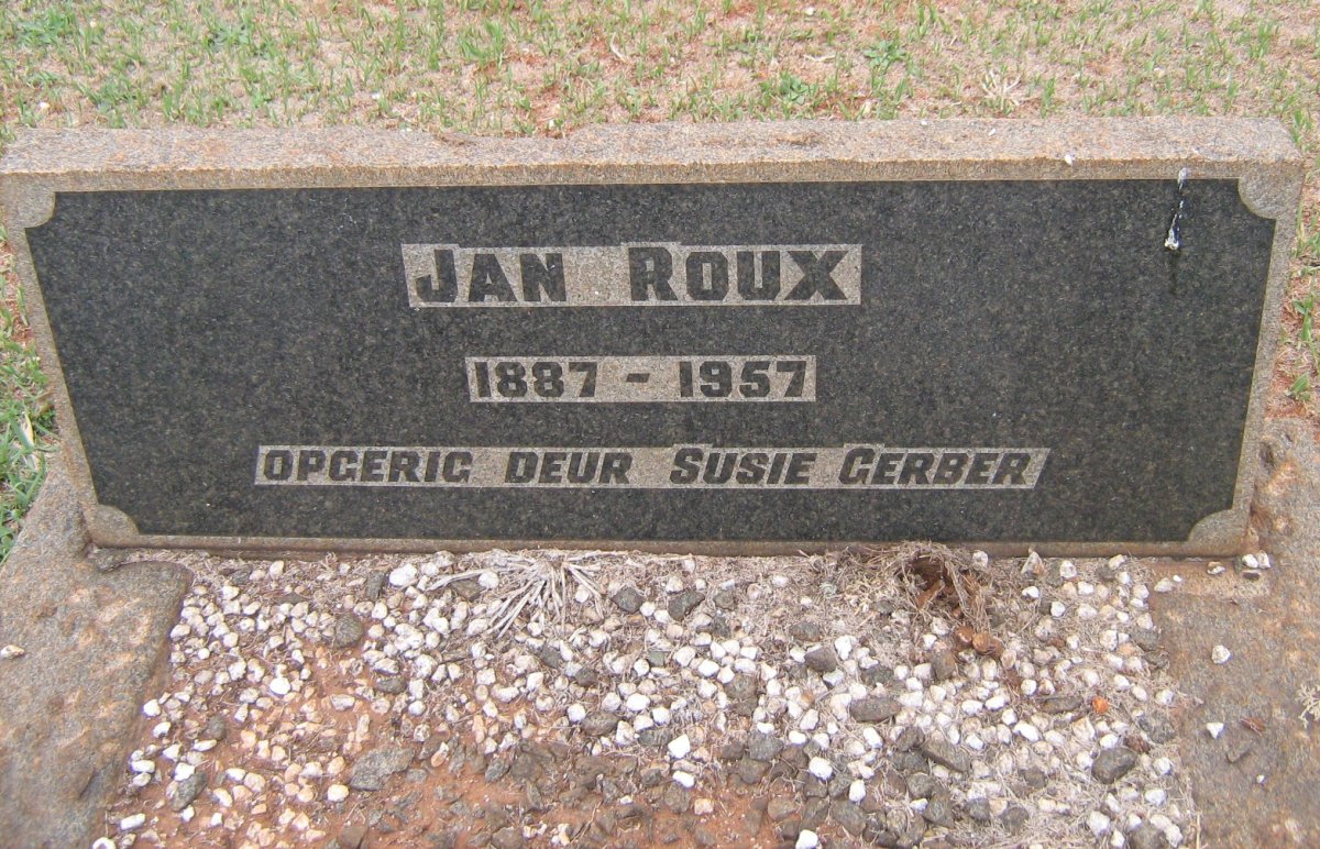ROUX Jan 1887-1957