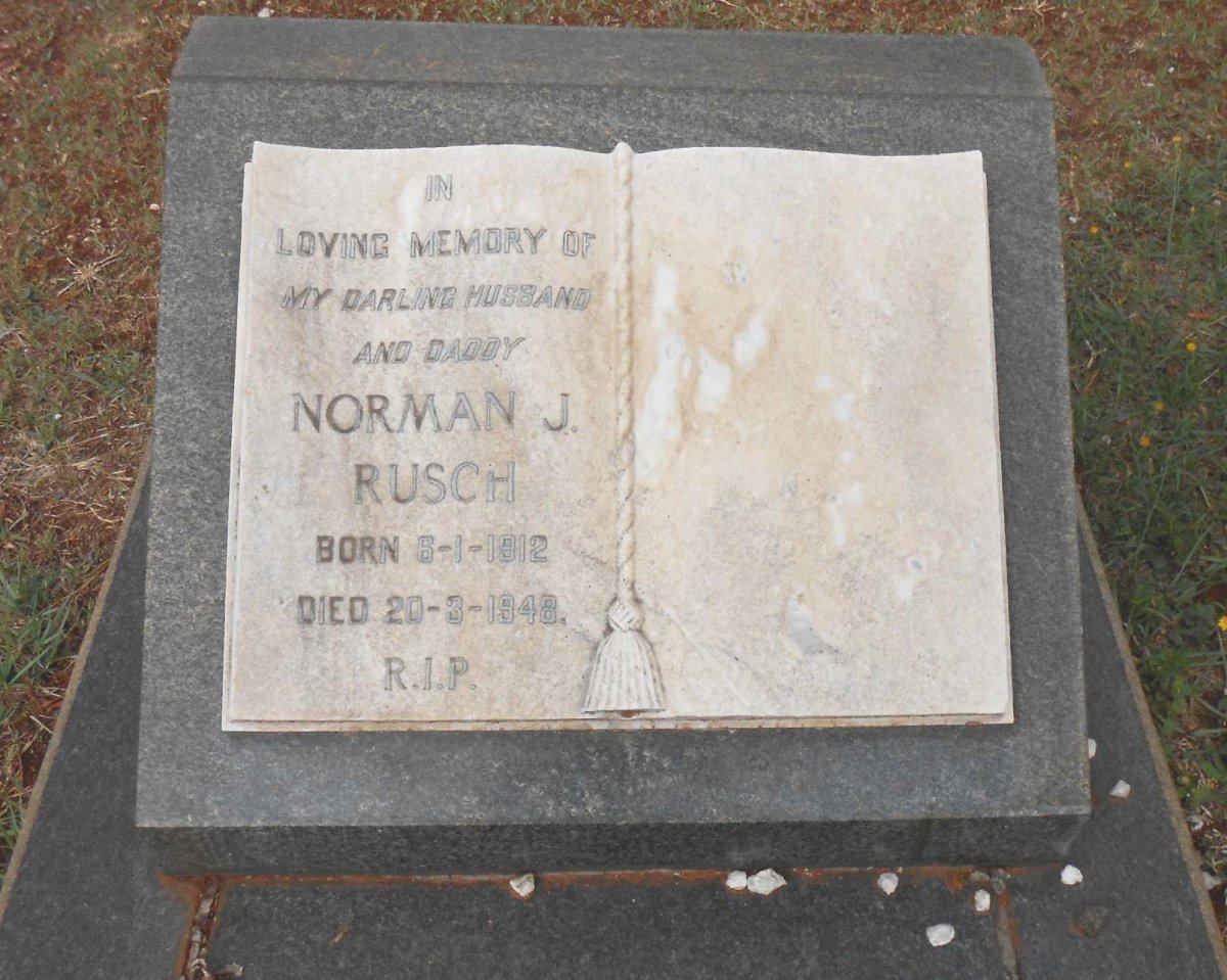 RUSCH Norman J 1912-1948