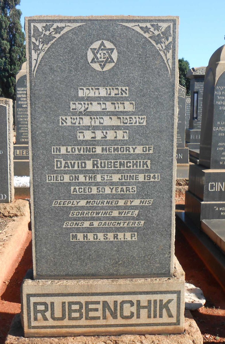 RUBENCHIK David -1941