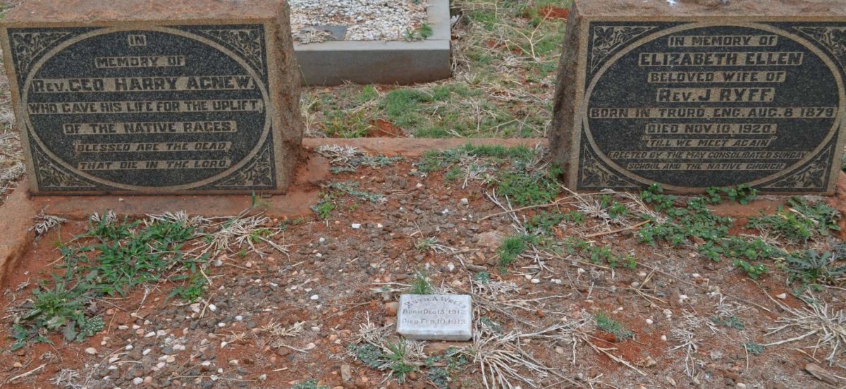 RYFF Elizabeth Ellen 1879-1920 :: AGNEW Geo. Harry :: WILLS Ruth 1912-1913