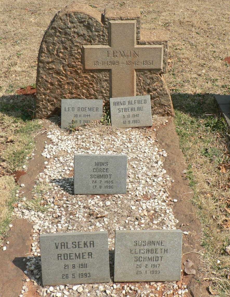 SCHMIDT Hans Görge 1905-1996 &amp; Susanne Elisabeth 1917-1993 :: ROEMER Erwin 1909-1951 &amp; Valeska 1911-1993